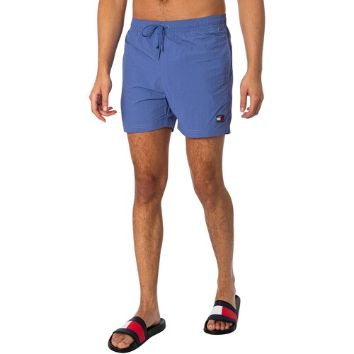 Vêtements Homme Maillots / Shorts de bain Tommy Jeans Short de bain en nylon froissé Bleu