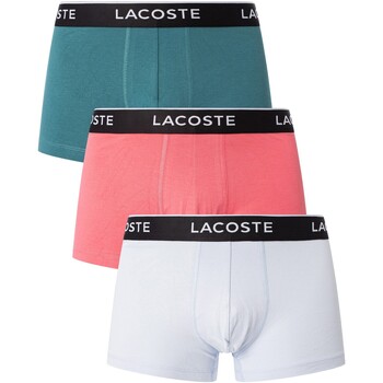 Sous-vêtements Homme Caleçons Lacoste Pack de 3 troncs Multicolore