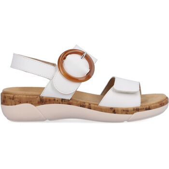 Chaussures Femme Sandales et Nu-pieds Remonte Sandales Blanc