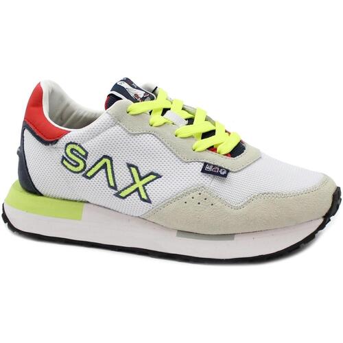 Chaussures Homme Baskets basses Sax -E24-SAM3150-WH Blanc