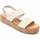 Chaussures Femme Sandales et Nu-pieds Purapiel 89297 Beige