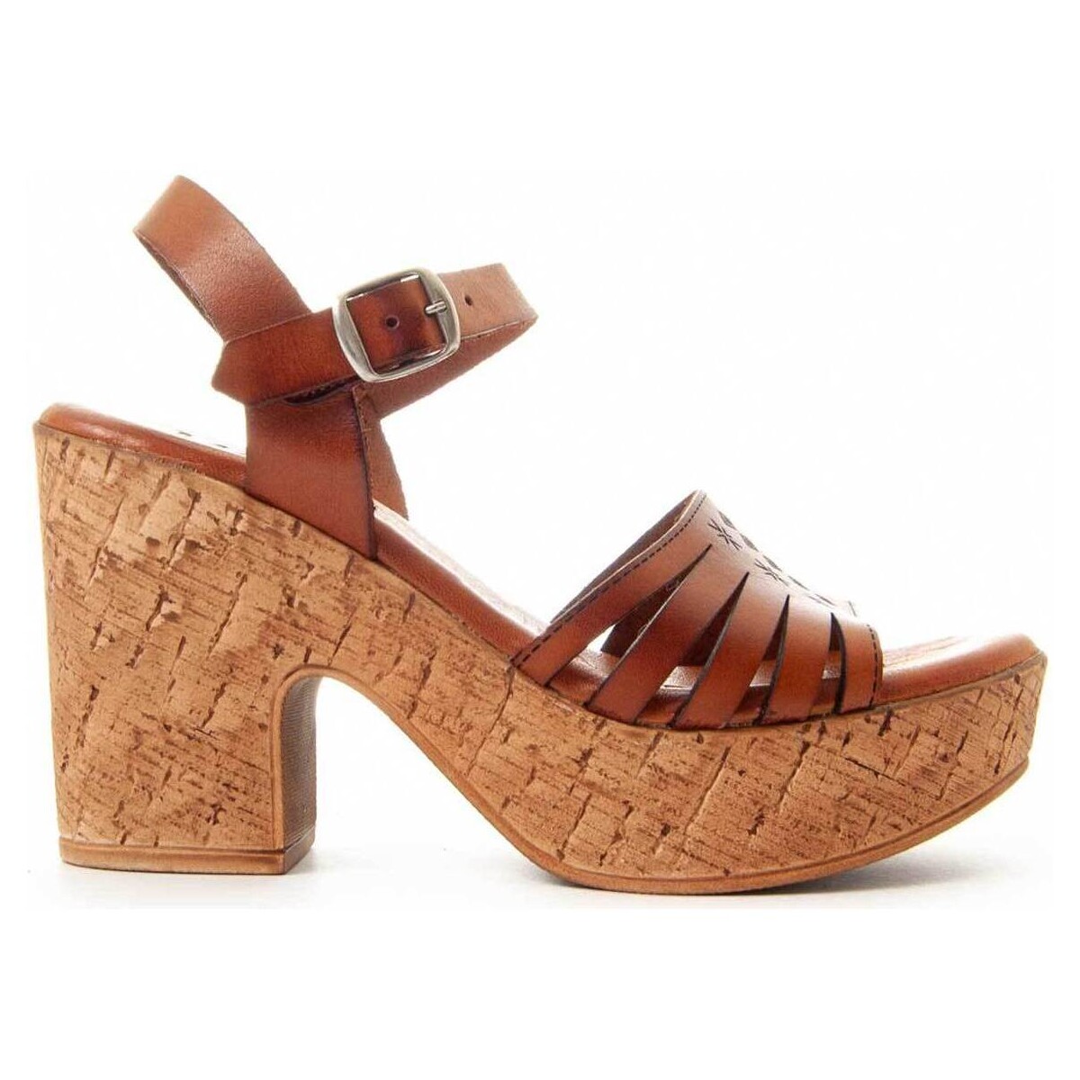 Chaussures Femme Sandales et Nu-pieds Purapiel 89301 Marron