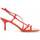 Chaussures Femme Sandales et Nu-pieds Leindia 89308 Rouge