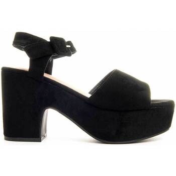 Chaussures Femme Sandales et Nu-pieds Leindia 89328 Noir