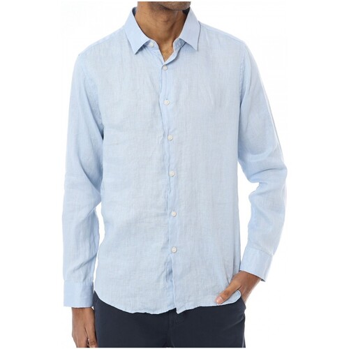 Vêtements Homme Chemises manches longues Kebello Choisissez une taille avant d ajouter le produit à vos préférés Bleu