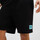 Vêtements Homme Shorts / Bermudas BOSS SHORT  REGULAR FIT EN MOLLETON DE COTON NOIR AVEC ÉTIQUE Noir