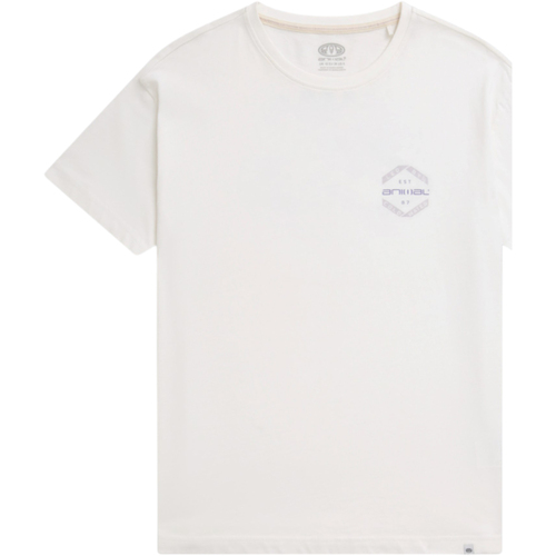 Vêtements Femme T-shirts manches longues Animal MW2774 Blanc