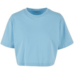Vêtements Femme T-shirts manches courtes Build Your Brand RW9837 Bleu
