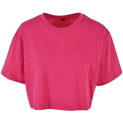 Vêtements Femme T-shirts manches courtes Build Your Brand RW9837 Rouge