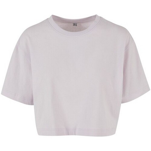 Vêtements Femme T-shirts manches courtes Build Your Brand RW9837 Violet