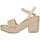 Chaussures Femme Sandales et Nu-pieds Etika 73857 Doré