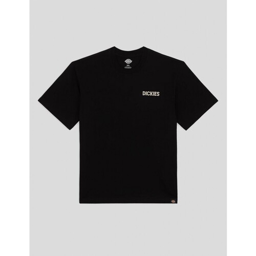 Vêtements Homme College T-shirt Printed Long Sleeved Dickies  Noir