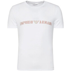 Vêtements Débardeurs / T-shirts sans manche Emporio Armani EA7 Tee shirt home Emporio Armani blanc 111035 4R516 00016 Blanc
