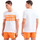 Vêtements Homme Débardeurs / T-shirts sans manche Emporio Armani off EA7 Tee shirt homme emporio Armani off Orange 211818 4R476 01710 - S Orange