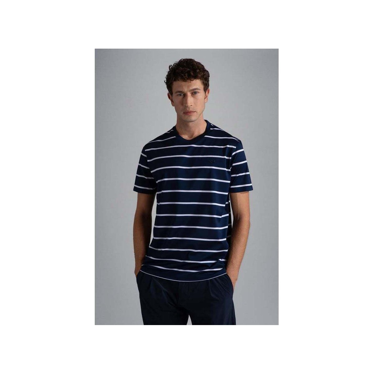 Vêtements Homme T-shirts & Polos Paul & Shark 24411056 Bleu