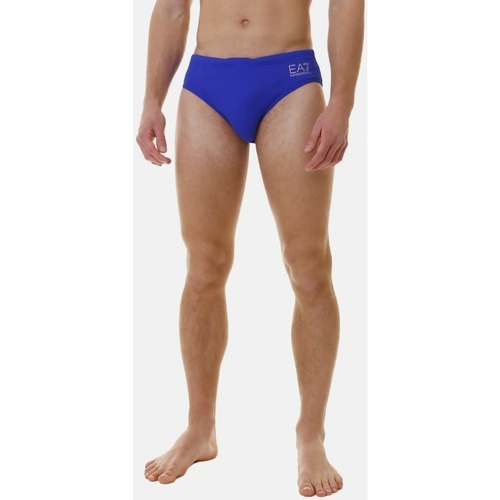 Vêtements Homme Shorts / Bermudas Emporio Armani Tweed 901000CC703 Bleu