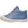 Chaussures Garçon Baskets mode Naturino Chaussures premiers pas en cuir avec zip COCOON ZIP Bleu