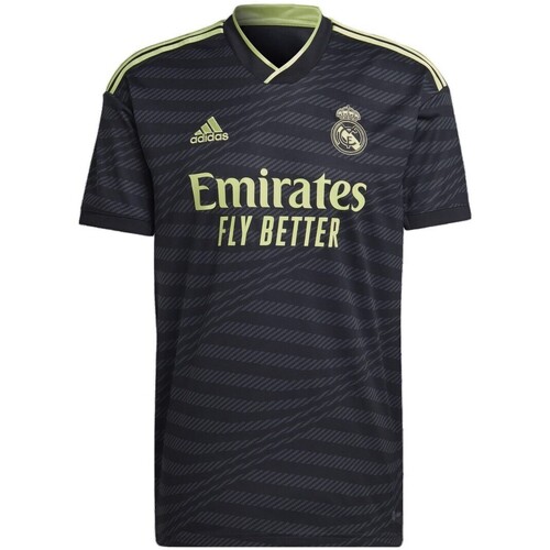 Vêtements Homme T-shirts manches courtes Real Madrid Cf  Bleu