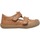 Chaussures Garçon Sandales et Nu-pieds Naturino Sandales semi-fermées en cuir PUFFY LOW Orange