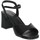 Chaussures Femme Sandales et Nu-pieds Menbur 25600 Noir