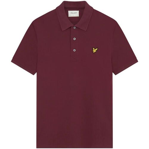Vêtements Homme T-shirts & Polos Lyle & Scott SP400VOGX PLAIN SHIRT-Z562 BURGUNDY Rouge