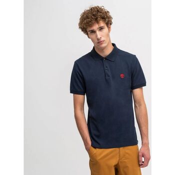 Vêtements Homme T-shirts & Polos Timberland TB0A2DJE - SLEEVE STRETCH POLO-4331 DARK SAPPHIRE Bleu