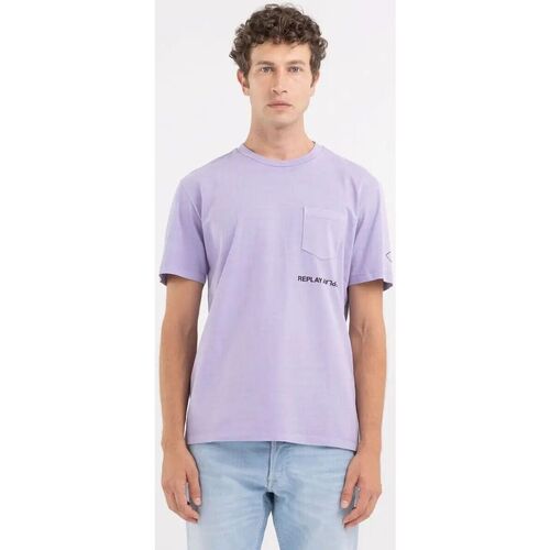 Vêtements Homme T-shirts & Polos Replay M6815.22662G-627 Violet