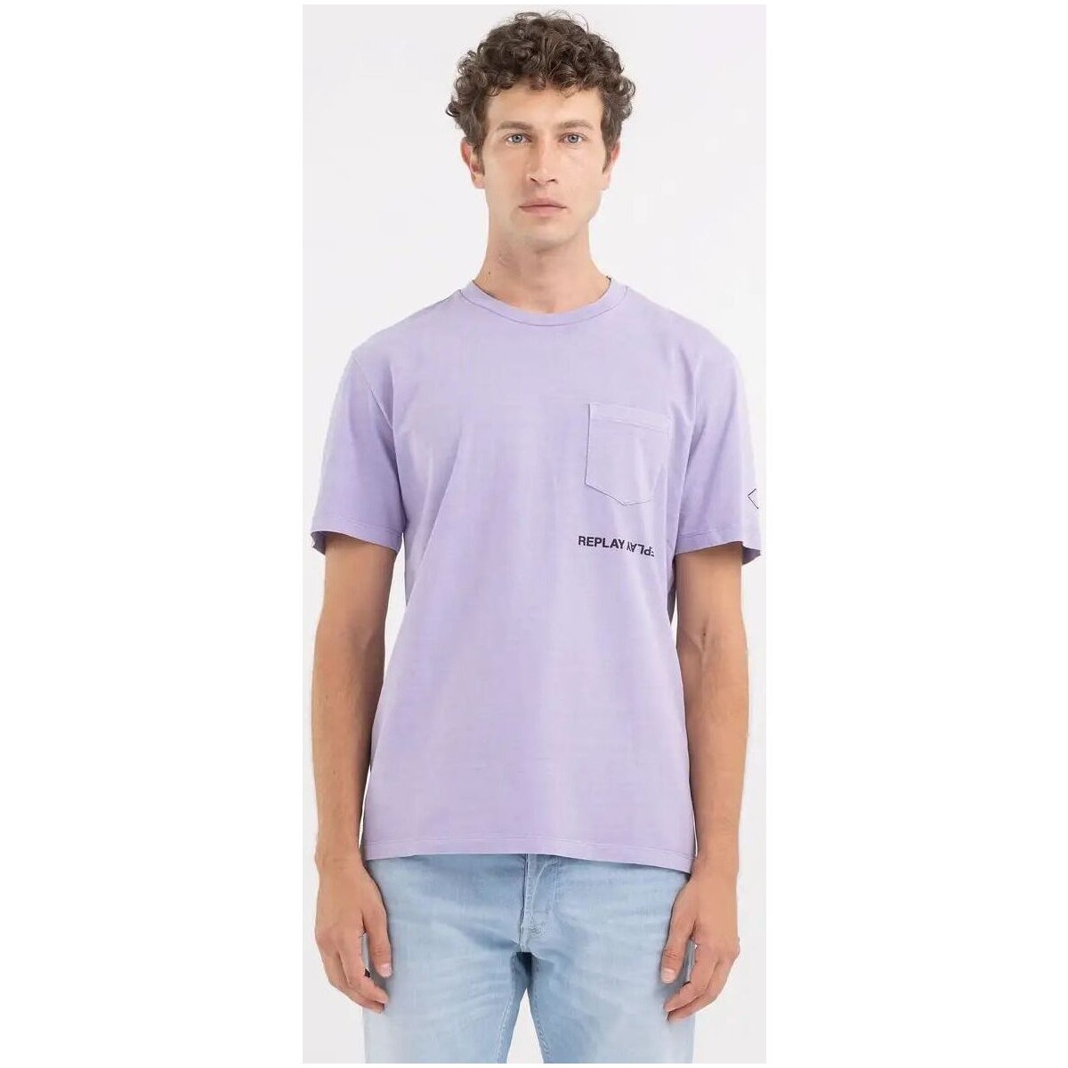Vêtements Homme T-shirts & Polos Replay M6815.22662G-627 Violet