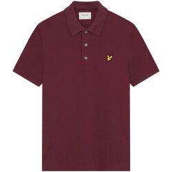 Vêtements Homme T-shirts & Polos Lyle & Scott SP400VOGX PLAIN SHIRT-Z562 BURGUNDY Rouge