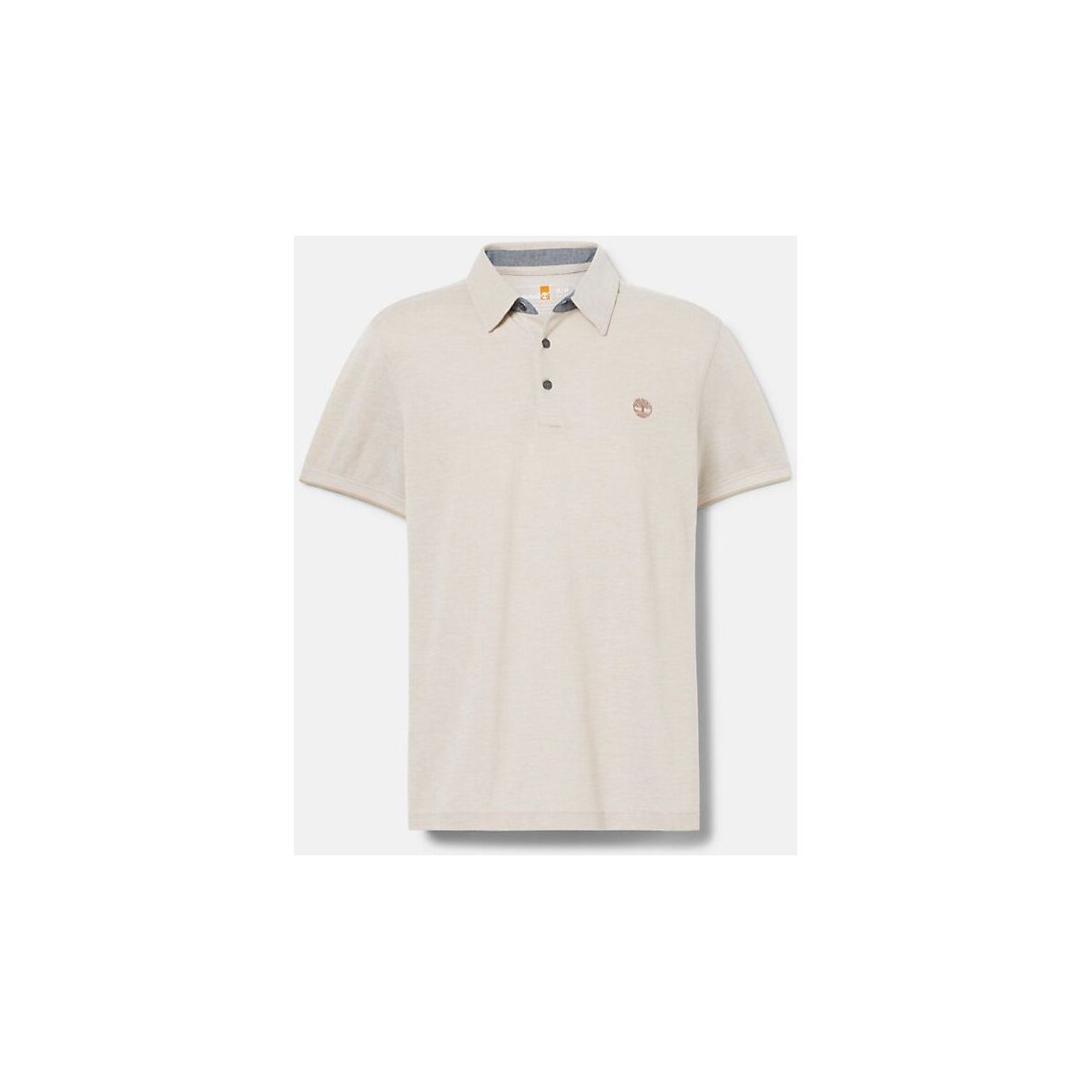 Vêtements Homme T-shirts & Polos Timberland TB0A2DJ5 - BBBR OXFORD POLO-DH41 LEMON PEPPER Beige