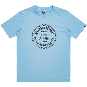 Vêtements Garçon T-shirts & Polos Quiksilver Printemps / Eté Bleu