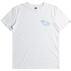 Vêtements Homme T-shirts & Polos Quiksilver Surf & Turf Blanc