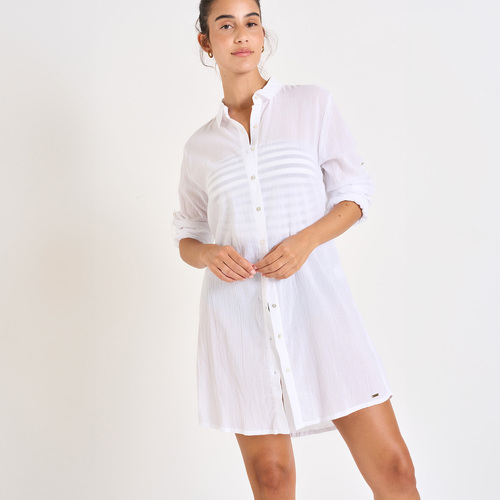 Vêtements Femme Chemises / Chemisiers Livia NOLIE ANDROTT Blanc