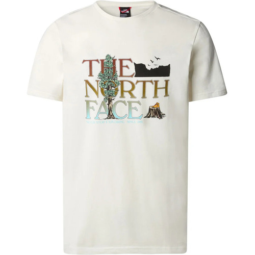 Vêtements Homme T-shirts manches courtes The North Face M S/S GRAPHIC TEE Blanc