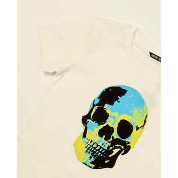 Antony Morato T-shirt enfant  avec tête de mort Beige