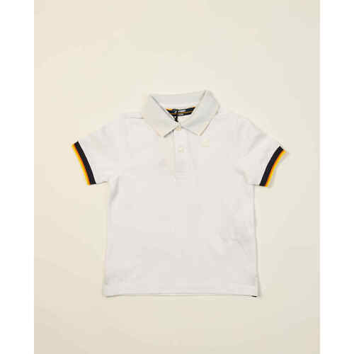 Vêtements Garçon Maison & Déco K-Way Polo enfant  Vincent en coton Blanc