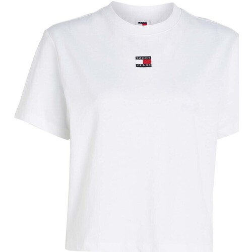 Vêtements Femme T-shirts & Polos Tommy Jeans Tjw Bxy Badge Tee Ex Blanc