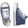 Chaussures Derbies Naturino Baskets à la cheville en cuir et tissu YLFAS. Bleu