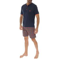 Vêtements Homme Pyjamas / Chemises de nuit Christian Cane 163959VTPE24 Marine