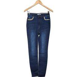 Vêtements Femme Jeans Morgan jean slim femme  34 - T0 - XS Bleu Bleu