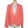 Vêtements Femme Vestes / Blazers Sinequanone blazer  44 - T5 - Xl/XXL Orange Orange