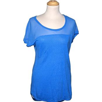 Vêtements Femme T-shirts & Polos Sandro top manches courtes  38 - T2 - M Bleu Bleu