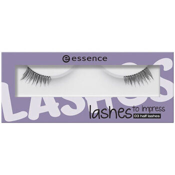 Beauté Femme Mascaras Faux-cils Essence Lashes To Impress Pestañas Artificiales 03-half Lashes 