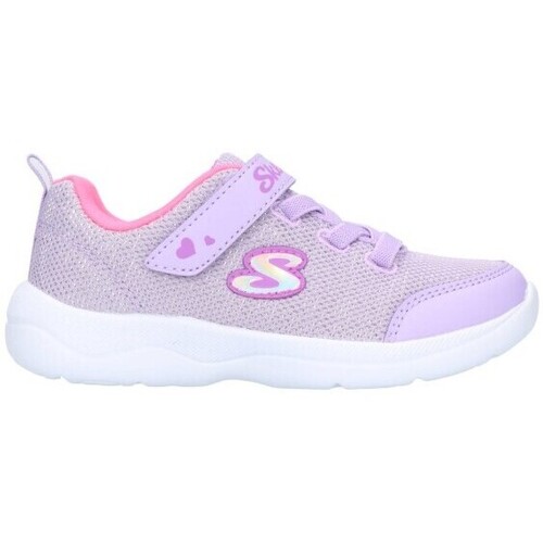 Chaussures Fille Baskets mode Skechers Mens 302885N LVPK Niña Violeta Violet