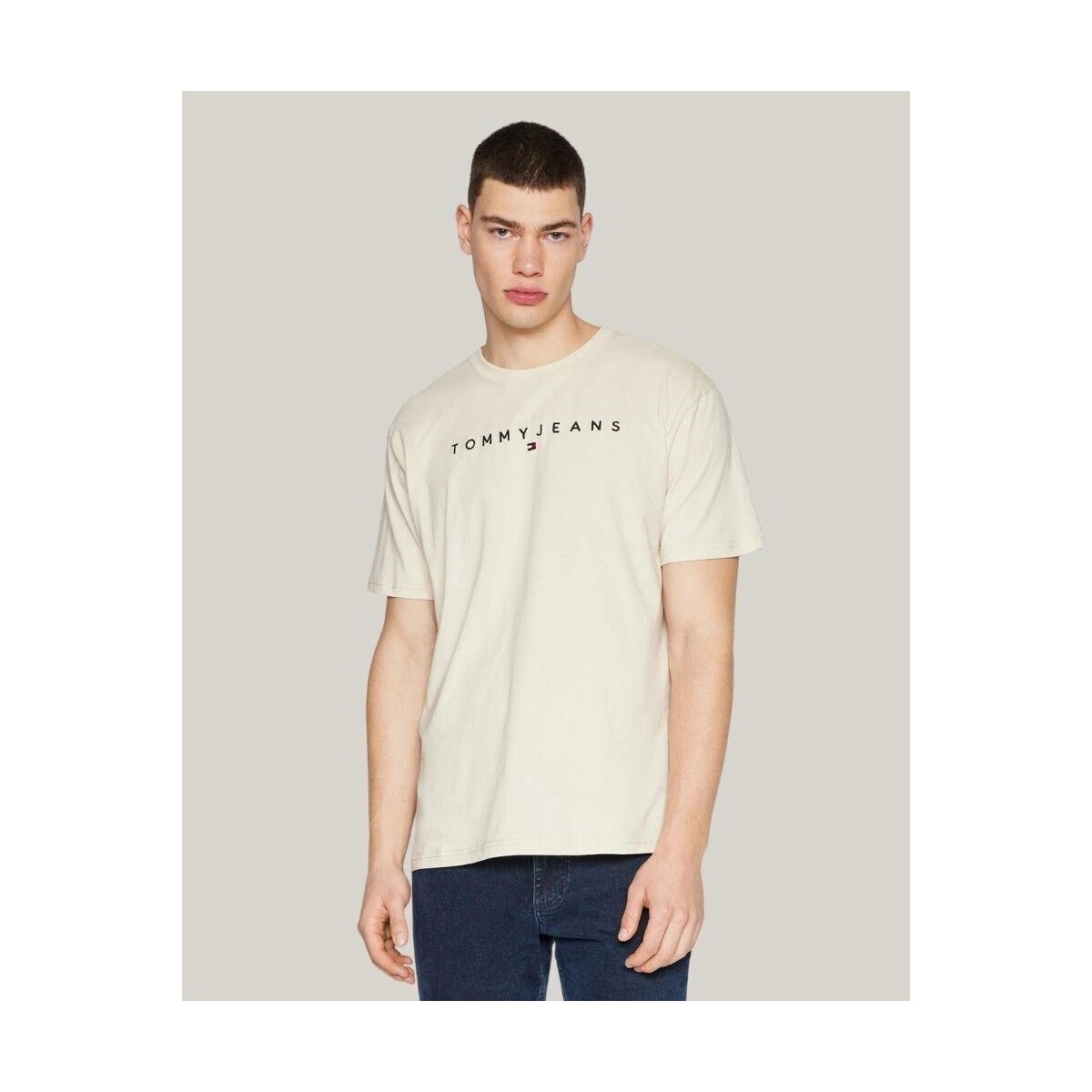 Vêtements Homme T-shirts manches courtes Tommy Hilfiger DM0DM17993ACG Jaune