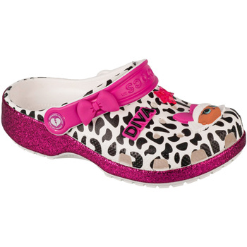 Chaussures Fille Chaussons Crocs LOL Surprise Diva Girls Classic Clog Blanc