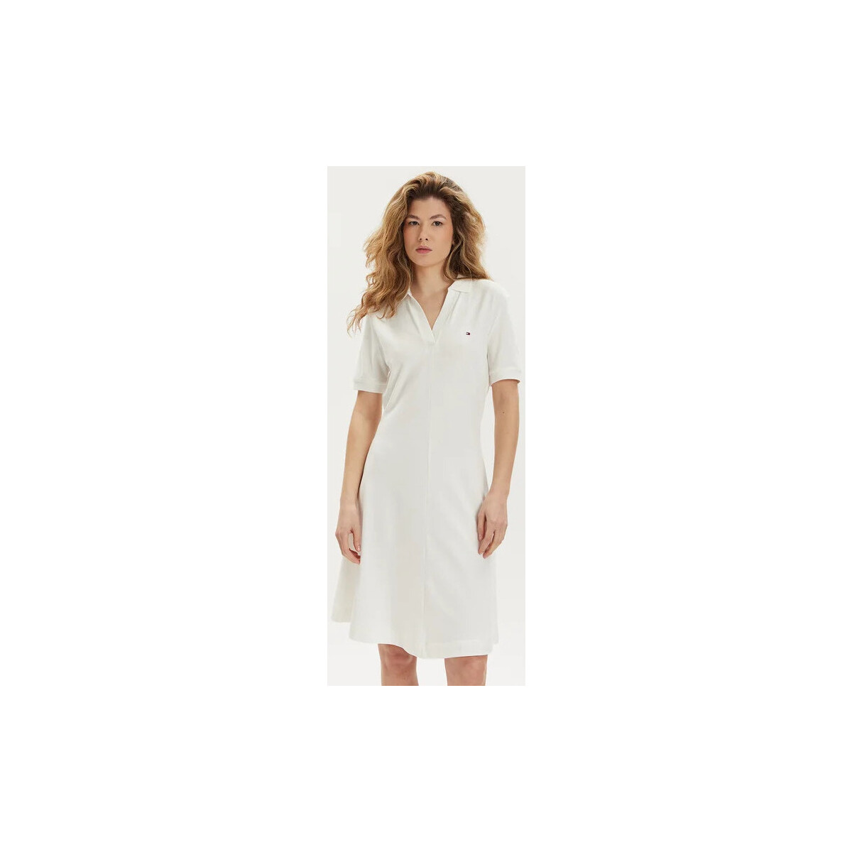 Vêtements Femme Robes Tommy Hilfiger WW0WW41567 Blanc