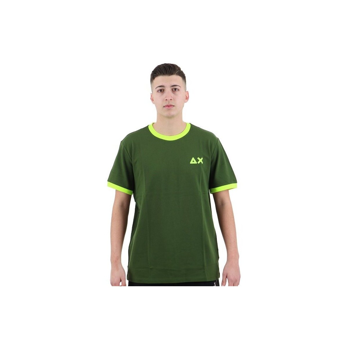 Vêtements Homme T-shirts & Polos Sun68 T34125 Vert
