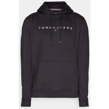 Vêtements Homme Sweats mid Tommy Jeans Kolorowa kurtka w tonalnym kolorze ma charakterystyczny styl z logo mid Tommy z przodu Noir