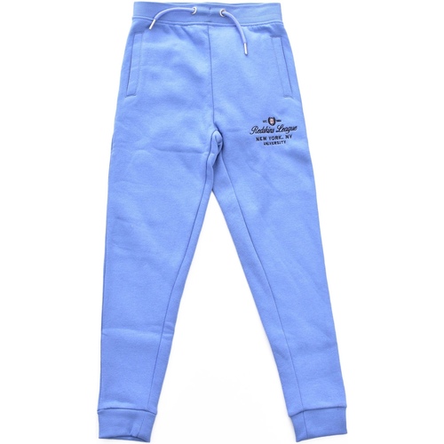 Vêtements Garçon Pantalons de survêtement Redskins Jogging garçon taille élastique Bleu
